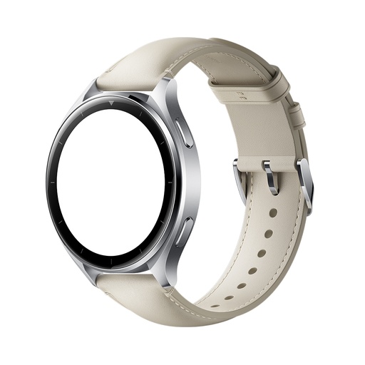 [77518] Кожаный ремешок Xiaomi Watch Leather Strap White