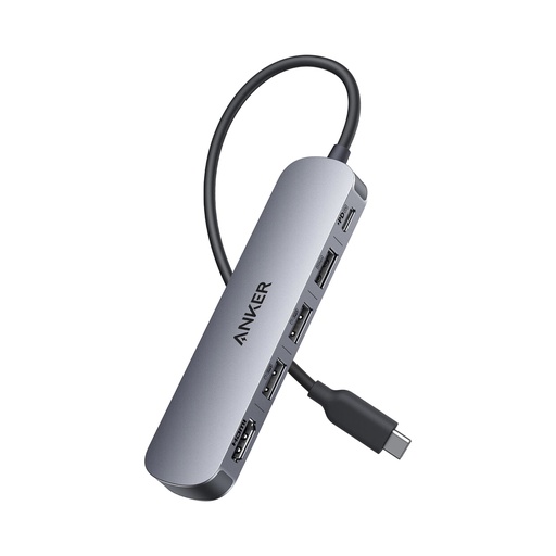 [85518] Концентратор Anker USB-C (5-in-1, 4K HDMI) (A8357HA0) Серый