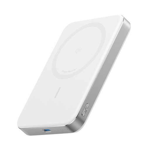 [85517] Портативный внешний аккумулятор Anker MagGo 10000mAh (A1664H21) Белый