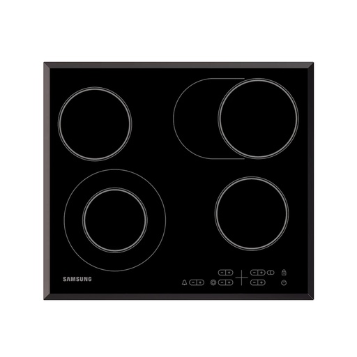 [89581] Электрическая варочная панель Samsung NZ64T3516QK/WT