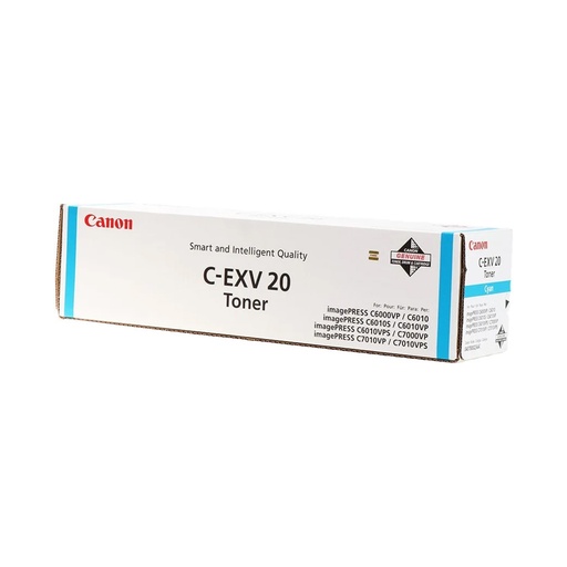 [60141] Тонер-картридж Canon C-EXV20 TONER CYAN для imagePRESS C6000 0437B002AA