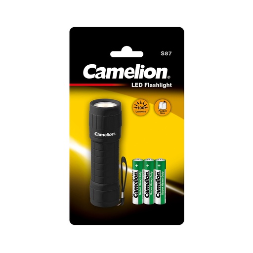 [62748] Фонарик Camelion S87 Black