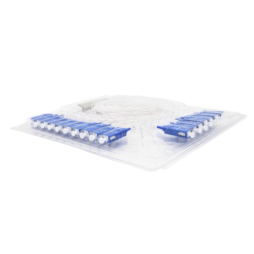 [16455] Сплиттер оптоволоконный PLC -1х16 SC/UPC SM