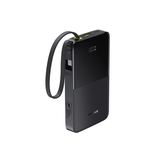 [84283] Портативный внешний аккумулятор Baseus EnerFill FC51 Bipow2 10000mAh 22.5W Black (E0027600)
