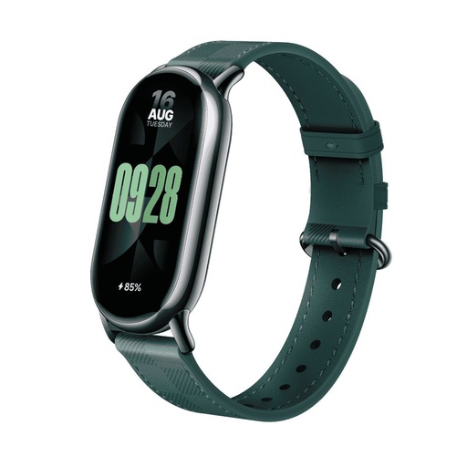 [56249] Сменный клетчатый браслет для Xiaomi Smart Band 8 Green
