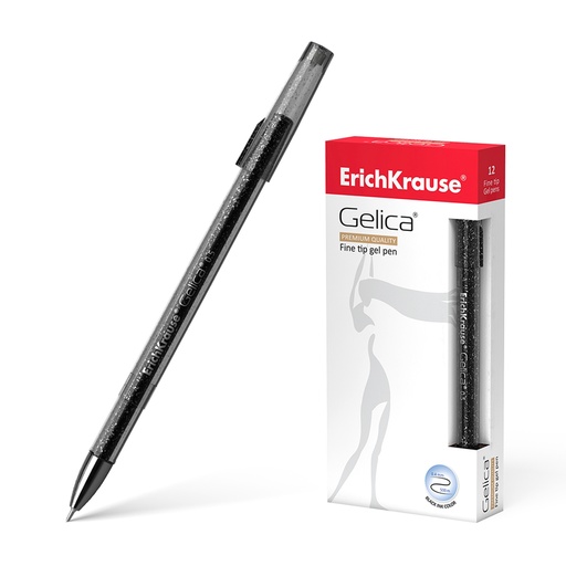 [25663] Ручка гелевая ErichKrause® Gelica®, цвет чернил черный