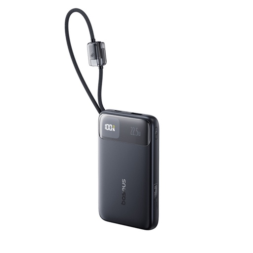[84285] Портативный внешний аккумулятор Baseus EnerFill FC11 10000mAh 22.5W Black (E0027R04)