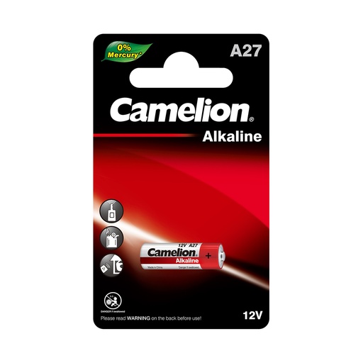 [14393] Батарейка CAMELION Alkaline A27-BP1