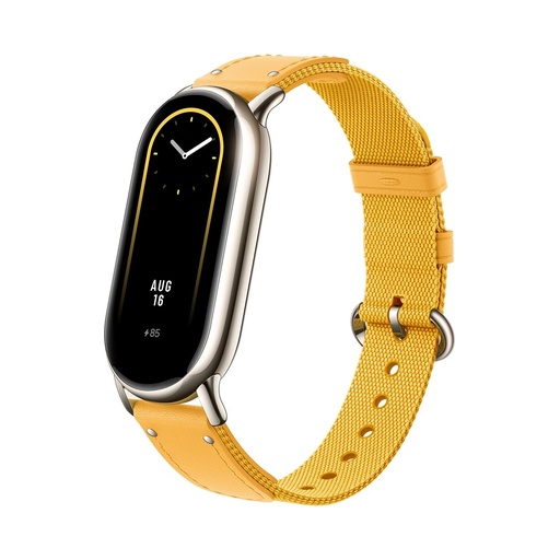 [56234] Сменный плетёный браслет для Xiaomi Smart Band 8 Yellow