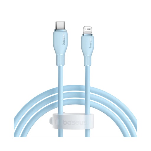 [84303] Интерфейсный кабель Baseus Pudding Type-C to iP 20W 2m Blue (P10355701311-B2)