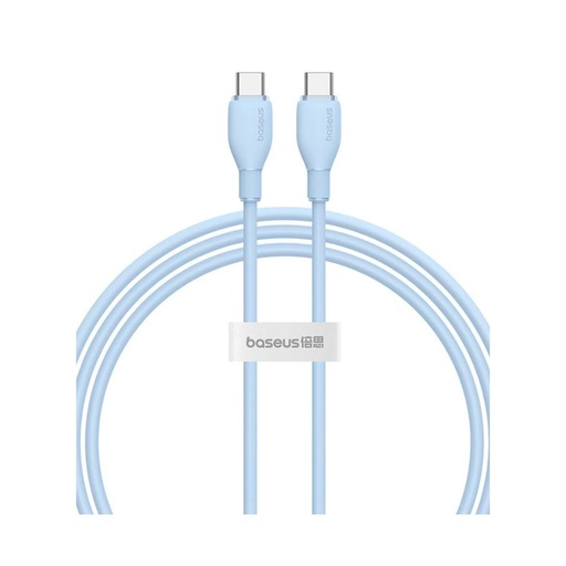 [84270] Интерфейсный кабель Baseus Ultra-Fast USB-C to USB-C 100W 1m Blue (P10376302312-01)