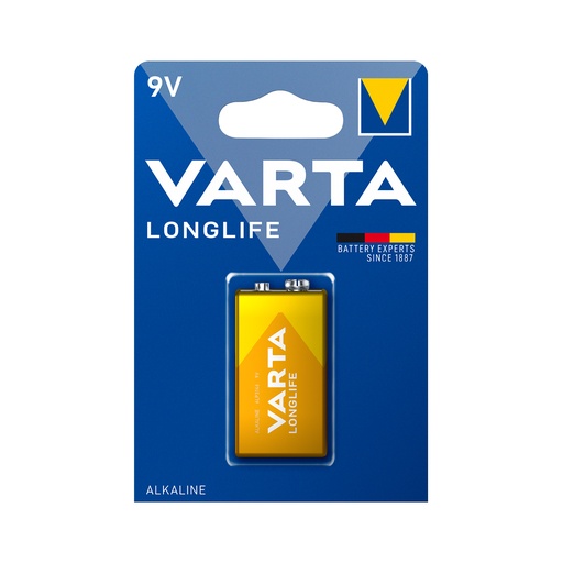 [24901] Батарейка VARTA Longlife 9V - 4122 6LP3146 (1шт)