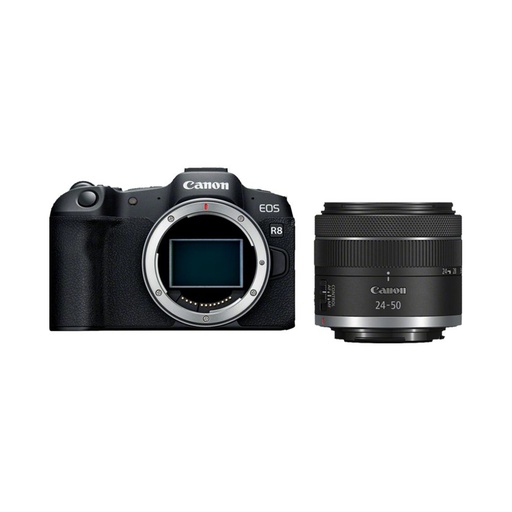 [61015] Беззеркальная полнокадровая камера Canon EOS R8 RF 24-50mm f/4.5-6.3 IS STM (5803C016)