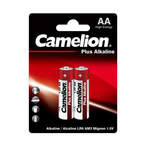 [35947] Батарейка CAMELION Plus Alkaline LR6-BP2 2 шт. в блистере