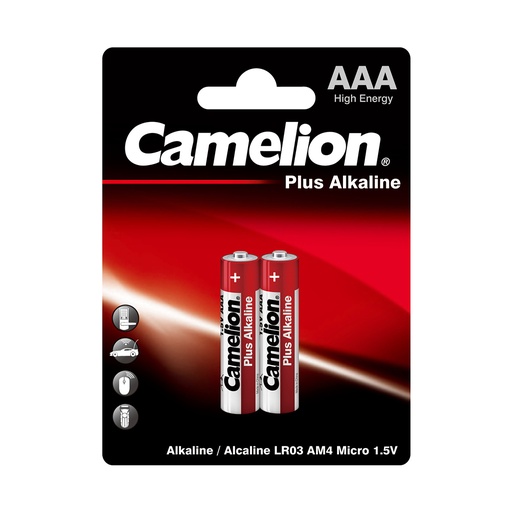 [35950] Батарейка CAMELION Plus Alkaline LR03-BP2 2 шт. в блистере