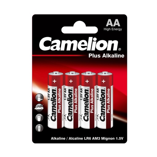 [35948] Батарейка CAMELION Plus Alkaline LR6-BP4 4 шт. в блистере