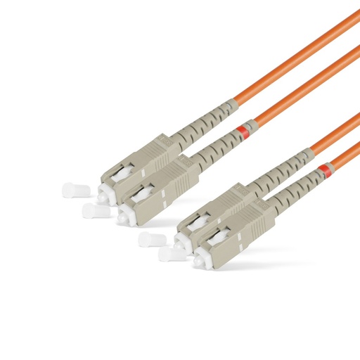 [16887] Патч Корд Оптоволоконный SC/UPC-SC/UPC MM OM2 50/125 Duplex 3.0мм 1 м