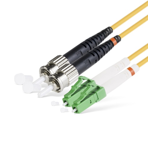 [16835] Патч Корд Оптоволоконный LC/APC-ST/UPC SM 9/125 Duplex 3.0мм 1 м