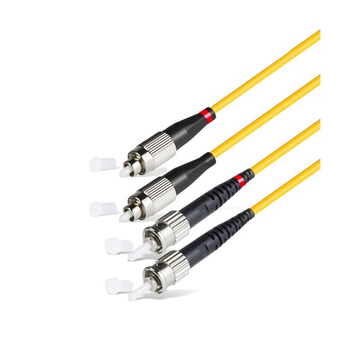 [21544] Патч Корд Оптоволоконный FC/UPC-ST/UPC SM 9/125 Duplex 2.0мм 1 м