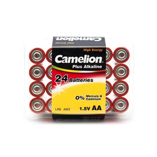 [8614] Батарейка CAMELION Plus Alkaline LR6-PB24 24 шт. в упак.