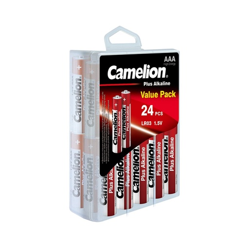 [50315] Батарейка CAMELION Plus Alkaline LR03-PBH24 24 шт. в упак.