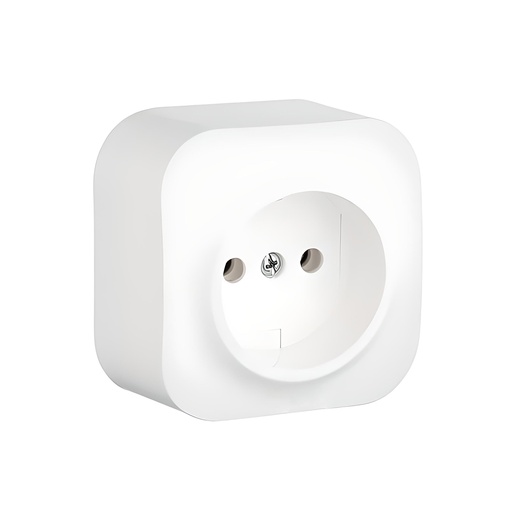 [59734] Розетка без зк Legrand Forix 16A 250В IP20 накладная белый
