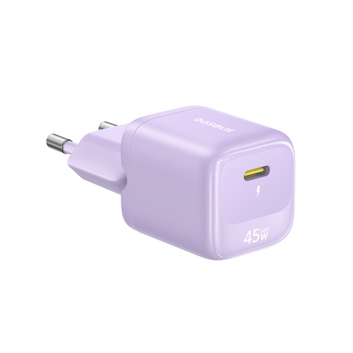 [88569] Адаптер питания Baseus FN22 1C 45W EU Nebula Purple (E0123303)
