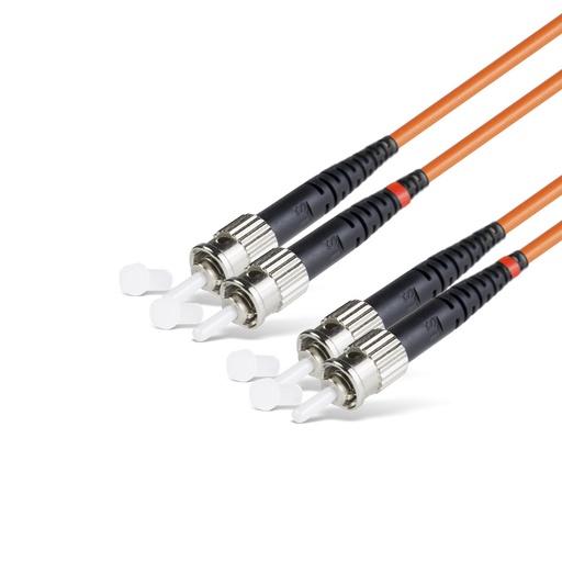 [16889] Патч Корд Оптоволоконный ST/UPC-ST/UPC MM OM2 50/125 Duplex 3.0мм 1 м