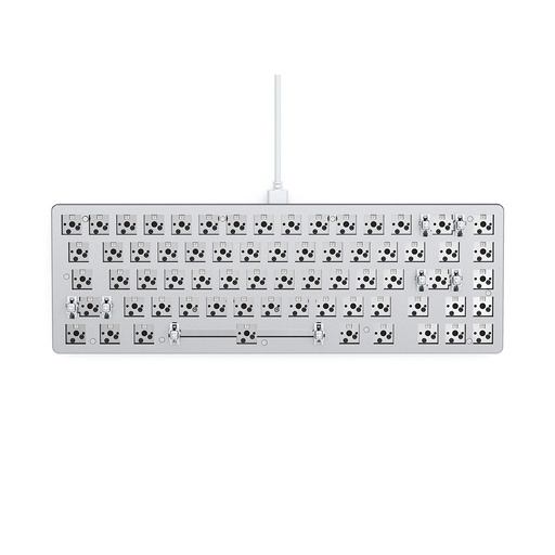 [55586] Основа клавиатуры Glorious GMMK2 Compact White (GLO-GMMK2-65-RGB-W)