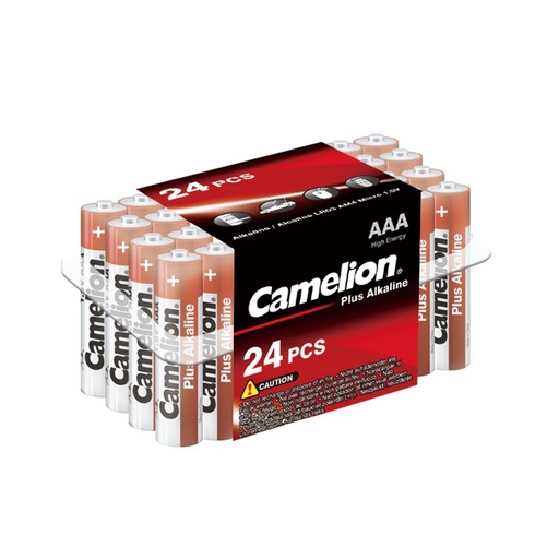 [8615] Батарейка CAMELION Plus Alkaline LR03-PB24 24 шт. в упак.