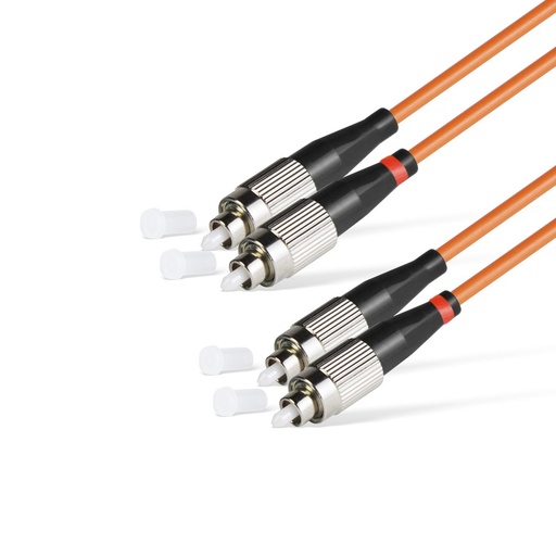 [16831] Патч Корд Оптоволоконный FC/UPC-FC/UPC MM OM1 62.5/125 Duplex 3.0мм 1 м