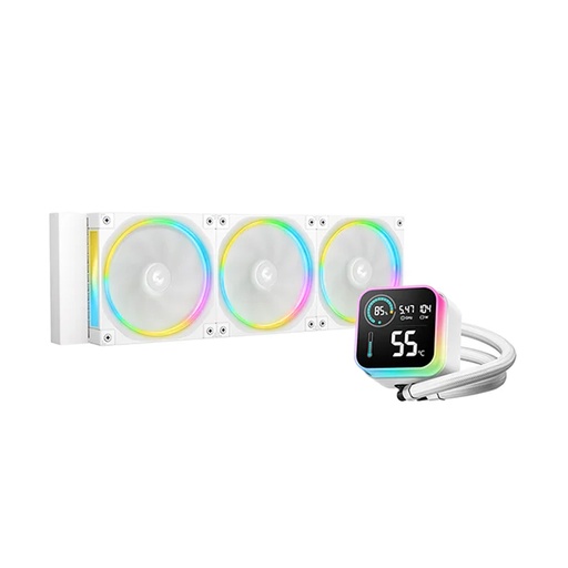 [83477] Кулер с водяным охлаждением Deepcool LQ360 ULTRA ARGB WH