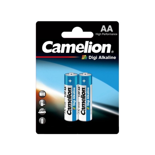 [8610] Батарейка CAMELION Digi Alkaline LR6-BP2DG 2 шт. в блистере