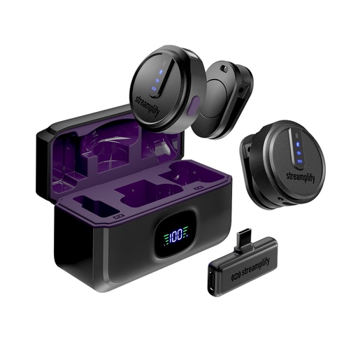 [78942] Петличный микрофон Streamplify MIC GO