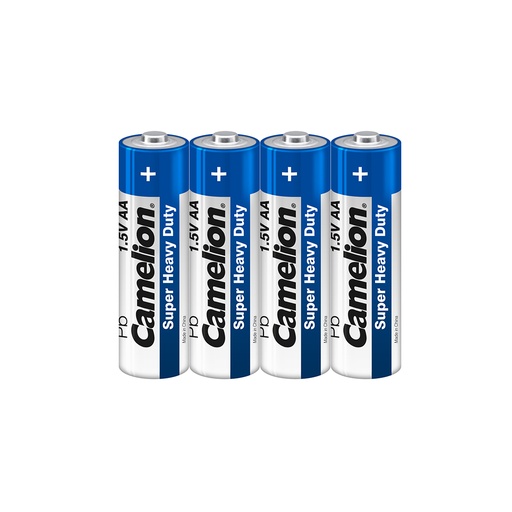 [22305] Батарейка CAMELION Super Heavy Duty R6P-SP4B 4 шт. в плёнке