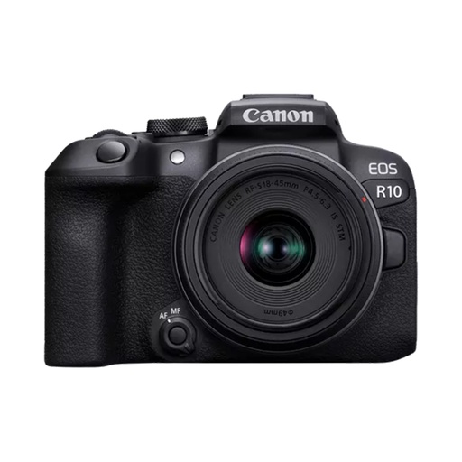 [62262] Цифровой фотоаппарат CANON EOS R10 + RF-S 18-45 mm IS STM Black