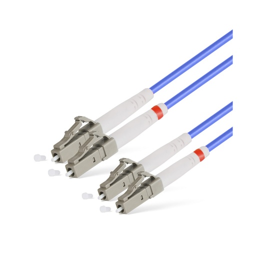 [16903] Патч Корд Оптоволоконный LC/UPC-LC/UPC MM OM4 50/125 Duplex 3.0мм 1 м