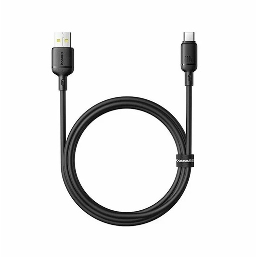 [84244] Интерфейсный кабель Baseus Silky USB to Type-C 100W 2m Black (P10377703113-01)