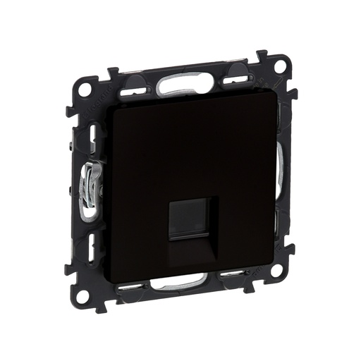 [72395] Информационная розетка одиночная Legrand Valena Life RJ45 Кат.5е UTP с лиц. пан. антрацит