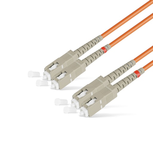 [16845] Патч Корд Оптоволоконный SC/UPC-SC/UPC MM OM1 62.5/125 Duplex 3.0мм 1 м