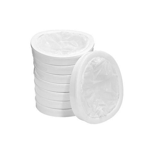 [60994] Сменные пакеты для умного мусорного ведра Townew Refill Ring R15 (96 шт. в упаковке) Белый