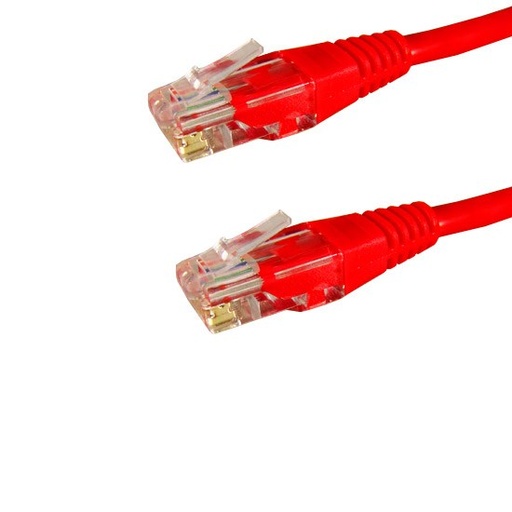 [1300] Патч Корд SHIP Cat.5e UTP LSZH RJ-45 0.3 м S3025RD0030-P