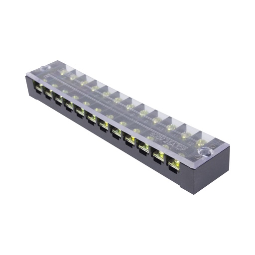 [25297] Колодка клеммная карболитовая Deluxe TB - 2512 (25A 12P)
