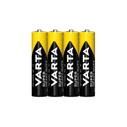 [63447] Батарейка VARTA Superlife (Super Heavy Duty) Micro 1.5V - LR03/AAA 4 шт. в плёнке