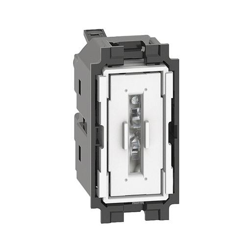 [53730] Переключатель Bticino K4003A Living Now 10А автоматические клеммы 1 модуль