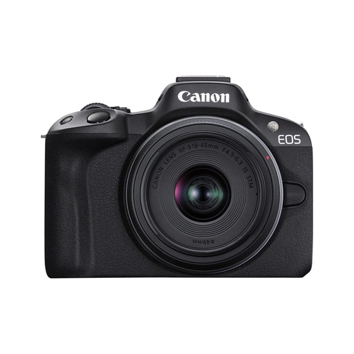 [61469] Цифровой фотоаппарат CANON EOS R50 + RF-S 18-45 mm IS STM Black