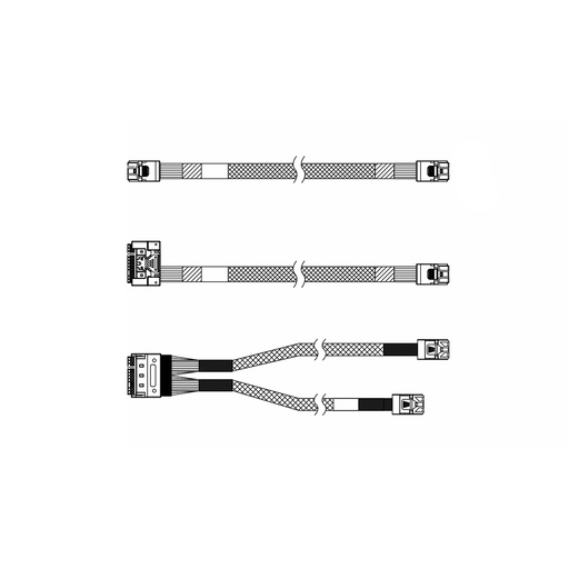 [61544] Комплект интерфейсных кабелей ThinkSystem SR250 Series 3.5"/2.5" RAID Cable Kit 4X97A81455