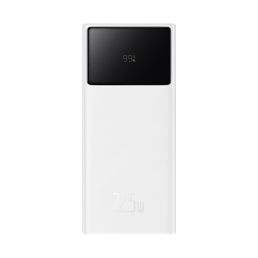 [84250] Портативный внешний аккумулятор Baseus Star-Lord 20000mAh 22.5W White (PPXJ080002)