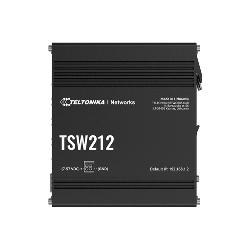 [87652] Сетевой шлюз Teltonika TSW212 L2 MANAGED SWITCH 8 GBE, 2 FP PO
