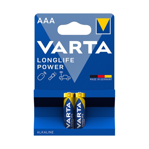 [25997] Батарейка VARTA Longlife Power Micro 1.5V - LR03/AAA (2 шт)